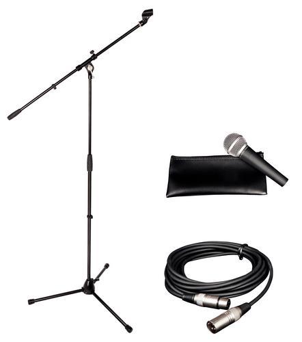 Alpha Audio Stage Set Mikrofon, Ständer, Kabel als Set Alpha Audio Stage Set Mikrofon, Ständer, Kabel als Set